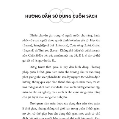 Sách - Quản Lí Thời Gian Theo Năm Màu