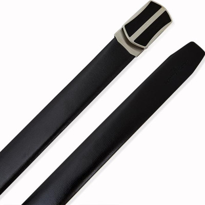 Thắt Lưng Da VB614L-2SI-379-BLK