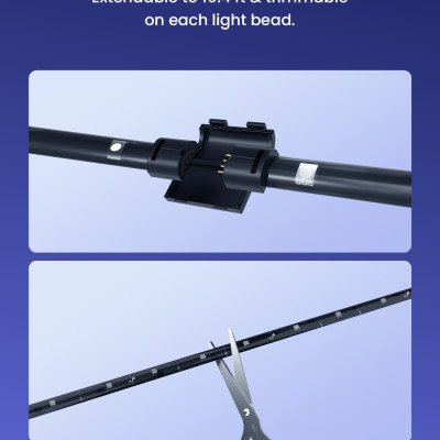 [NEW 2024] Đèn led dây trang trí thông minh Yeelight Obsid RGBIC - Hỗ trợ Matter, Homekit - NK Chính Hãng