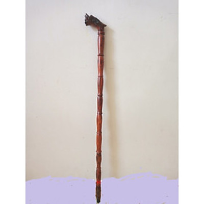 Gậy batoong gỗ trắc đầu rồng cho người già