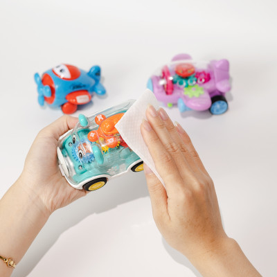 Khăn ướt diệt khuẩn Disinfecting Wipes diệt 99,9% vi khuẩn hương chanh dịu nhẹ không kích ứng da