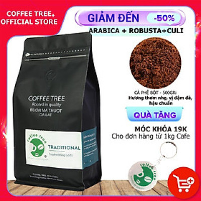 Cà Phê Nguyên Chất - Bột - Truyền Thống Số 1 - Buôn Mê Thuột - Hương Thơm Nhẹ, Vị đắng Đậm, Hậu Vị Ngọt