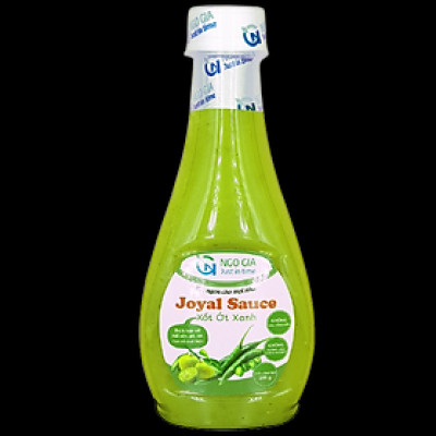 joyal sauce xốt ớt xanh - xốt tiêu đen - xốt ớt đỏ