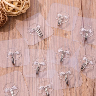 Combo 50 móc treo dán tường chịu lực 10kg siêu bền 