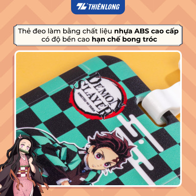 Dây thẻ đeo bảng tên nhân viên sinh viên Demon Slayer Thiên Long