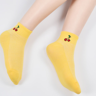 Combo 5 Đôi Tất Hoa Quả - M07 - Màu Ngẫu Nhiên