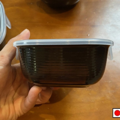 Hộp nhựa dùng trong lò vi sóng Nakaya 500ml - Hàng Nội Địa Nhật Bản