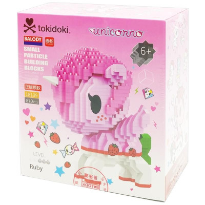 Đồ Chơi Lắp Ráp Kỳ Lân Nhiệm Màu Ruby - Balody 18199 (870 Mảnh Ghép)