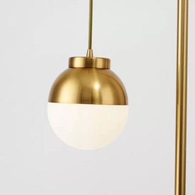 Đèn cây đứng, đèn decor phòng tiếp khách uy quyền - tặng bóng led