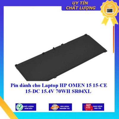 Pin dùng cho Laptop HP OMEN 15 15-CE 15-DC 15.4V 70WH SR04XL - Hàng Nhập Khẩu New Seal