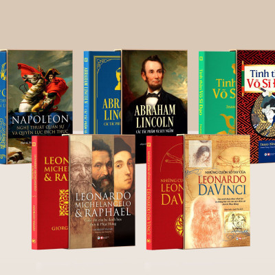 DELUXE BOOKS- Leonardo Michelangelo và Raphael - Cuộc Đời Ba Danh Họa Thời Kì Phục Hưng