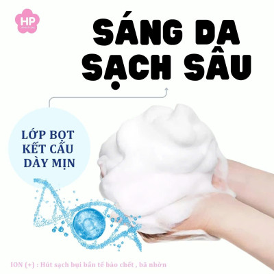 Xà Phòng Rửa Mặt ,Làm Sạch Bã Nhờn Và Mụn Vùng Cánh Mũi Pelican Dot Washy (75G)