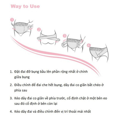 Đai Nâng Bụng Bà Bầu Ku.Ku Duckbill - S7504