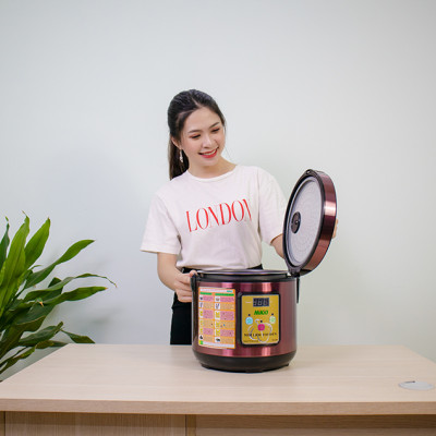 Máy Làm Tỏi Đen Nikio NK-688 - Nồi Ủ Tỏi Đen Cao Cấp, Công Nghệ Nhật Bản, Làm Tỏi Và Sấy Khô Tự Động, Tỉ Lệ Thành Công 99%, Tỏi Thơm Ngon Chuẩn Vị - Dung Tích 5 Lít, Làm Được 1.5 Kg Tỏi - Hàng Chính Hãng (5L) - Hàng chính hãng