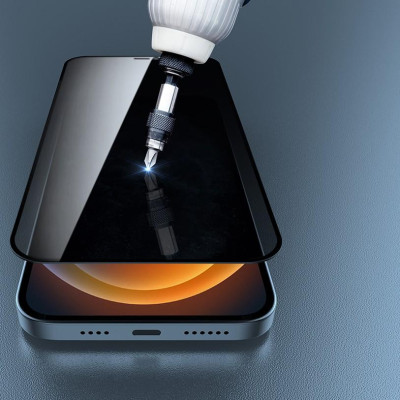 KÍNH CHỐNG NHÌN TRỘM dành cho iPhone 16 16 Plus 16 Pro 16 Pro Max 15 Pro Max 14 Pro Max 13 Pro Max 12 Pro Max hiệu Nillkin Guardian - Hàng chính hãng