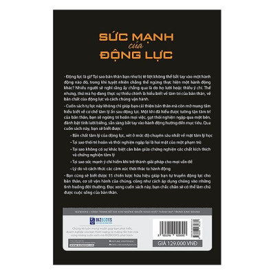 Sức Mạnh Của Động Lực - Nghệ Thuật Vượt Lên Những Cám Dỗ Của Cuộc Sống (Tặng kèm Bookmark PL)