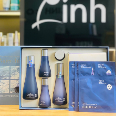 Bộ Dưỡng Da Cấp Nước Chuyên Sâu Su:m37 Water-full 2pcs Special Set