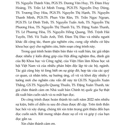 Địa Chiến Lược Việt Nam Tầm Nhìn 2030 Những Vấn Đề Lý Luận, Thực Tiễn Và Thích Ứng Chính Sách - PGS. TSKH. Trần Khánh
