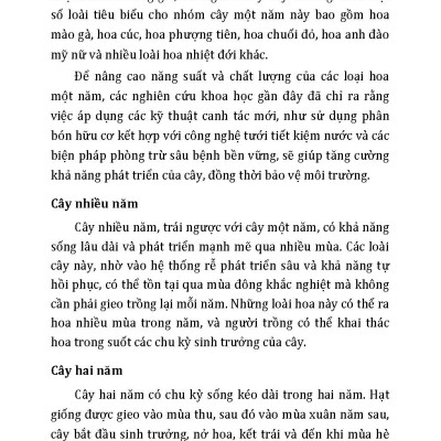 Nông Nghiệp Xanh Và Sạch - Trồng Hoa Đẹp Quanh Năm