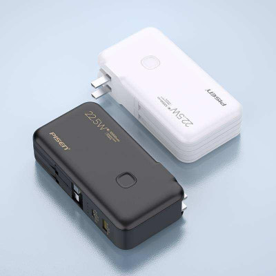 Sạc Dự Phòng Pisen Quick - High Power Box 22.5W 10000mAh - Màu Đen