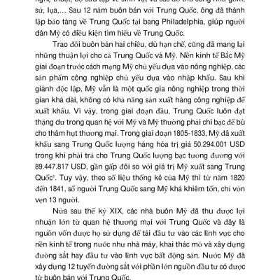 Quan Hệ Mỹ-Trung Quốc - Thăng Trầm Theo Dòng Lịch Sử, Văn Hóa