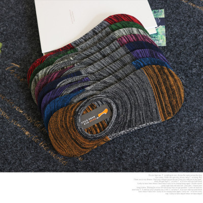 Bộ 5 đôi tất bàn chân nam Co dãn 4 chiều(free size) Hàn Quốc