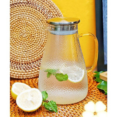 BÌNH ĐỰNG NƯỚC THỦY TINH VÂN SẦN ĐÁY VUÔNG CAO CẤP CÓ THỂ ĐUN TRÊN BẾP HỒNG NGOẠI