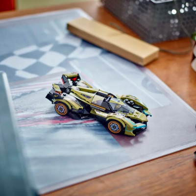Đồ Chơi Lắp Ráp Siêu Xe Lamborghini Lambo V12 Vision GT - Lego Speed Champions 76923 (230 Mảnh Ghép)