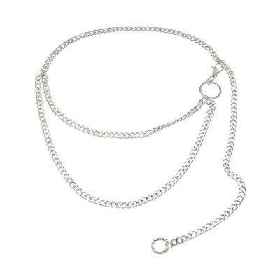 Thắt lưng nữ belt xích punk rock cá tính siêu tôn eo