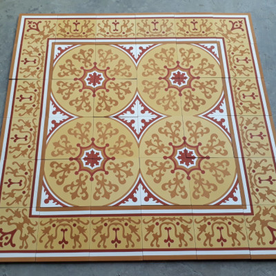 Gạch Bông Xi Măng Hoa Văn Juno Sofa 20 x 20 x 1,5cm