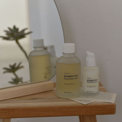 Bộ Ba Làm Sạch & Cấp Ẩm & Dưỡng Trắng Da Herbloom Thuần Chay [Sửa Rửa Mặt 200ml + Toner 150ml + Serum 50ml]