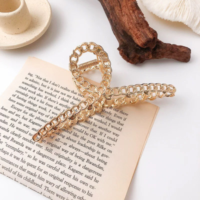 Kẹp Tóc Cặp Tóc Kim Loại Dễ Thương Phong Cách Hàn Quốc Thanh Lịch KT15