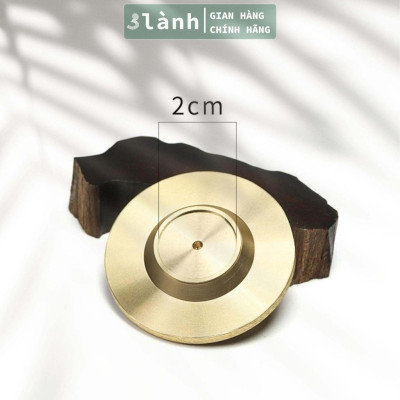 Khuôn Tạo Hình Trầm Nụ Hình Chóp ĐồngNguyên Chất Tạo Khối Hình Chóp Dễ Dàng Xông Trầm Thư Giãn 3 Lành Quà 3.3