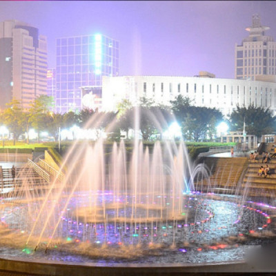 Đèn LED Âm Nước Bánh Xe 12W GS Lighting (ánh sáng Đổi màu)