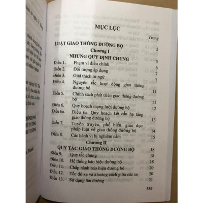 Sách - Luật giao thông đường bộ và nghị định hướng dẫn thi hành