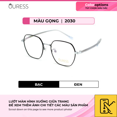 Gọng kính titanium 2030 thời trang nam nữ cao cấp siêu nhẹ siêu bền OURESS