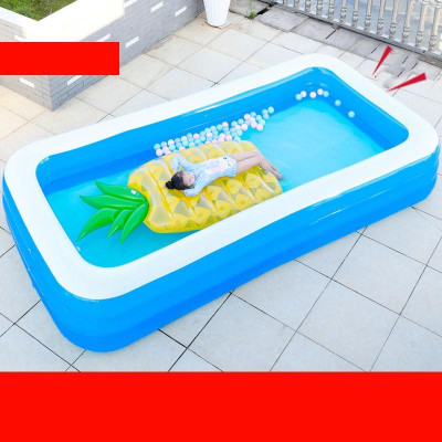 Bể Bơi To Mùa Hè 2.1 Mét 3 Tầng Tặng Kèm Dụng Cụ Bơm Đạp Chân Hồ Kích Cỡ To Cho Người Lớn Và Bé