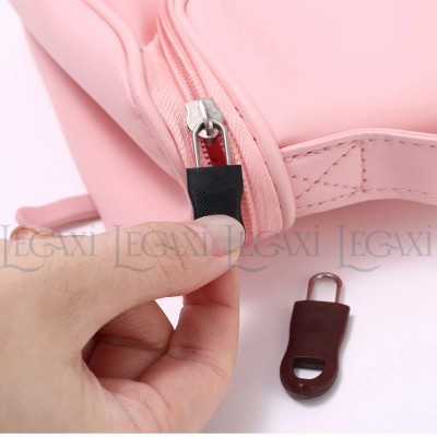 Móc Khóa Zip Kéo Thay Thế Bằng Nhựa Kim Loại Có Thể Tháo Rời Cho Balo Túi Xách, Vali, Áo Khoác, Quần 
