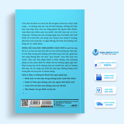 Đừng Để Cảm Xúc  Điều Khiển Cuộc Đời - Vanlangbooks