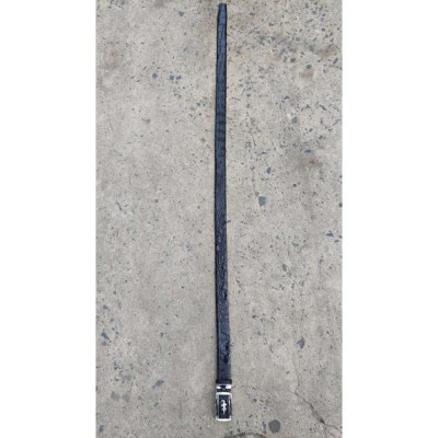 Dây thắt lưng liền Hông cá sấu N25D1 (Mặt trắng)