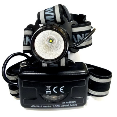 Đèn Pin Đeo Đầu LED Headlight HD3 của ANSMANN - Hàng Nhập Khẩu