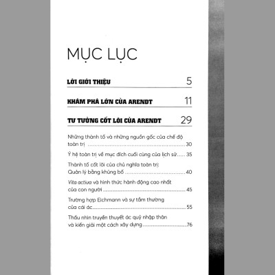 Những Nhà Tư Tưởng Lớn - Arendt Trong 60 Phút