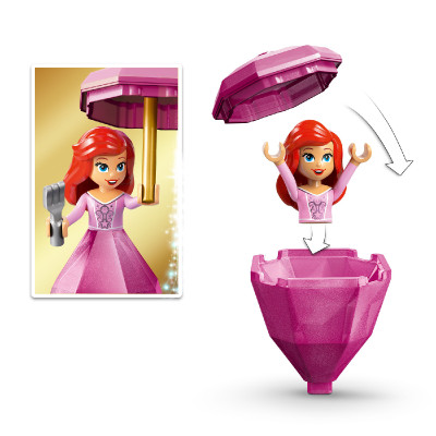 LEGO DISNEY PRINCESS 43259 Đồ Chơi Lắp Ráp Nàng Tiên Cá Ariel (93 chi tiết)