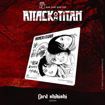 Series các tập ATTACK ON TITAN - Combo tập 1-2-3