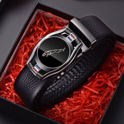 Thắt lưng nam, dây nịt nam khóa tự động dây da cao cấp bền đẹp - Thiết kế mặt xoay 360 đính đá thời thượng DXX89