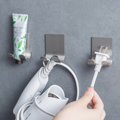 Giá Móc Inox Dán Tường Treo Cây Cạo Râu Phòng Vệ Sinh, Móc Treo Tường  Đa Năng, Sạch Sẽ, Khô Ráo, Tiện Dụng Trong Gia Đình. TakyHome 2012