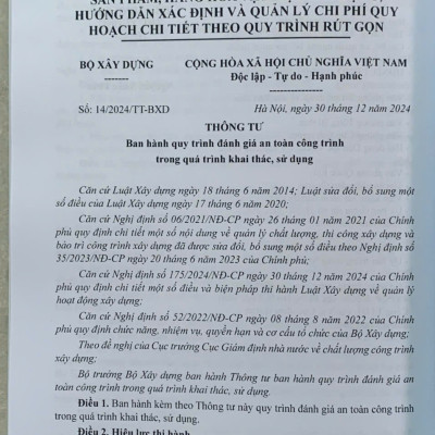 Quy định chi tiết thi hành Luật Xây Dựng về quản lý chất lượng, thi công xây dựng và bảo trì công trình xây dựng