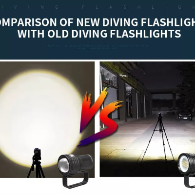 Đèn pin chống nước cao cấp cho thợ lặn TERINO T14 