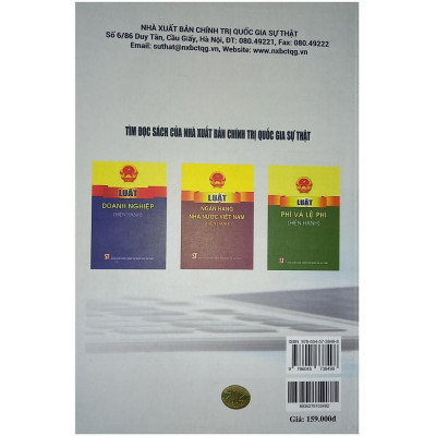 Sách - Chỉ Dẫn Pháp Luật Về Một Số Lĩnh Vực Thuế - NXB Chính Trị Quốc Gia