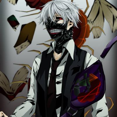 Tranh Poster SET 5 tấm Tokyo Ghoul  21cmx30cm ảnh khác nhau
